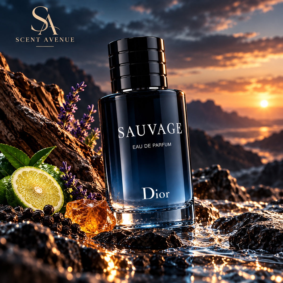 Dior Sauvage Eau de Parfum - visuel lifestyle premium