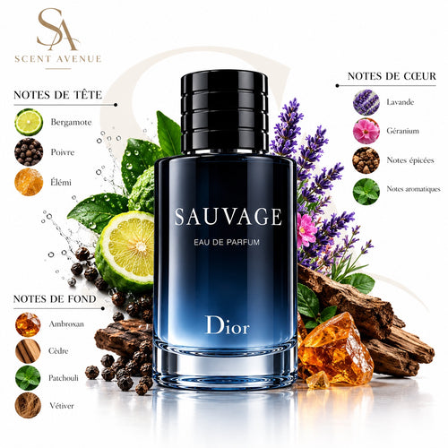 Dior Sauvage Eau de Parfum - notes olfactives